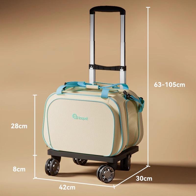 02 Pet Carrier with Extendable Handle