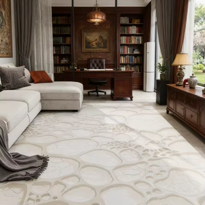 Alfombra Tejida Wilton de Diseño Personalizado, Alfombra de Polipropileno Duradera para Áreas Grandes, Decoración Moderna para Sala de Estar y Hogar - Product Image 2