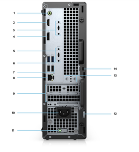 DELLs <span class=keywords><strong>OptiPlex</strong></span> <span class=keywords><strong>3080</strong></span>-mini estación de trabajo, microordenador de escritorio, mFF, el mejor precio - Product Image 4