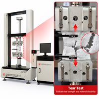 Machine d'essai de traction à large largeur pour géotextiles 50kN Haute Précision Électronique UTM ASTM D4595 ISO 10319