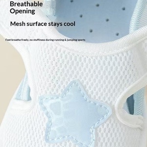 Breathable Mesh Toddler Walking Shoes Light Soft Anti Slip <b>Sole</b> Baby Shoes Indoor Outdoor For 0-3 Years Infant - Product Image 2
