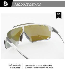 Custom logo Interchange Golf Polarized Cycling Glasses Golf Outdoor Sport Sunglasses Sports <b>Eyewear</b> - Product Image 4