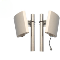 Antenne de communication extérieure CDMA/2G 806-896 MHz, petite antenne murale à panneau plat avec gain élevé de 8 dBi, antenne Wifi 2,4 GHz