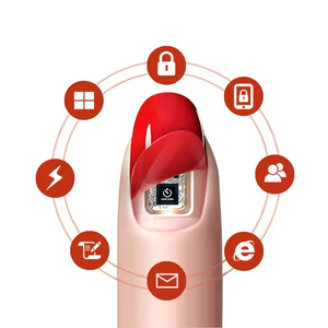 Миниатюрная гибкая NFC-метка NTAG 213 13,56 МГц с LED-подсветкой для мобильных устройств и <span class=keywords><strong>RFID</strong></span>-метки для ногтей - Product Image 3