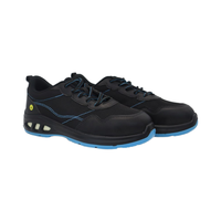 Chaussures de travail personnalisées AOXIANG en cuir véritable, confortables, antidérapantes, légères, avec embout en acier et résistantes aux taches