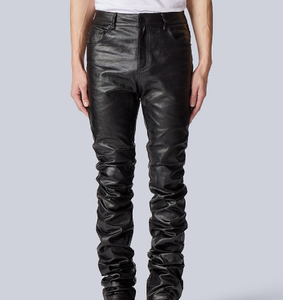 <span class=keywords><strong>Jean</strong></span> revêtu de cire <span class=keywords><strong>noir</strong></span>, nouvelles baskets, esthétique, slim, personnalisé, superpositions - Product Image 4