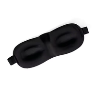 Logo privé personnalisé masque pour les yeux profilé 3D réglable de haute qualité sommeil nuit bandeau pour voyage à domicile