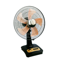 Version Support de Bureau Ventilateur de Table Solaire Silencieux 3 Vitesses Réglable Aluminium Ménage Mise à Niveau 16 Pouces 45w Électrique Plastique Boîte de Couleur