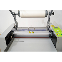 Plastifieuse électrique PL-375B A2/A3 à vitesse double face personnalisable chaud et froid pour formats de papier A4/A5/A6 Offre Spéciale