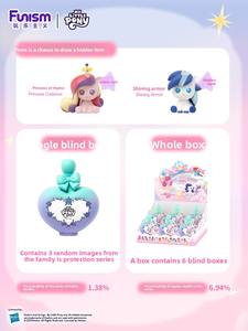 Authentique Funism pour <span class=keywords><strong>My</strong></span> <span class=keywords><strong>Little</strong></span> pour la protection familiale, boîte mystère en PVC, <span class=keywords><strong>figurine</strong></span> miniature à thème animal mignon - Product Image 5