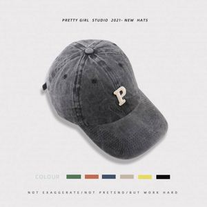 Gorras de Béisbol Retro Teñidas con Pigmentos, Ajustables, de Seis Paneles, Sin Estructura, de Algodón, con Logotipo Personalizado, Gorras Deportivas Lavadas - Product Image 4