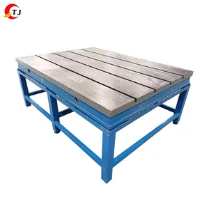 High Quality Industrial 630*630*100mm Cast Iron Surface Plate With Stand for sale