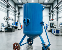 Machine de sablage mobile puissante et portable pour le décapage de la soudure et de la peinture