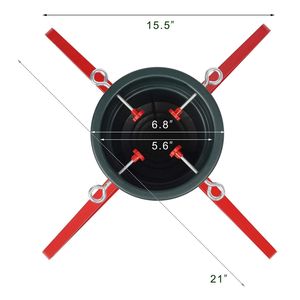 Xcreated XC Model Factory Automatic Rotating Stainless Steel High End Customizable Size Movable <b>Christmas</b> <b>Tree</b> <b>Stand</b> - Product Image 4