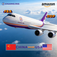Transporte Aéreo Multimodal Confiable, LCL DDP Puerta a Puerta, Logística Aérea de China a Estados Unidos, Amazon FBA