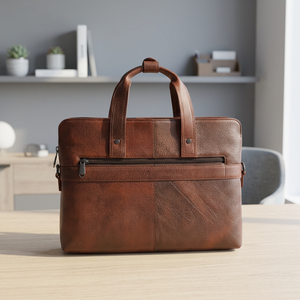 Sac à dos d'hiver robuste en cuir véritable fait main de qualité supérieure, style bohème aztèque noir et blanc avec fermeture éclair, idéal pour ordinateur portable - Product Image 3