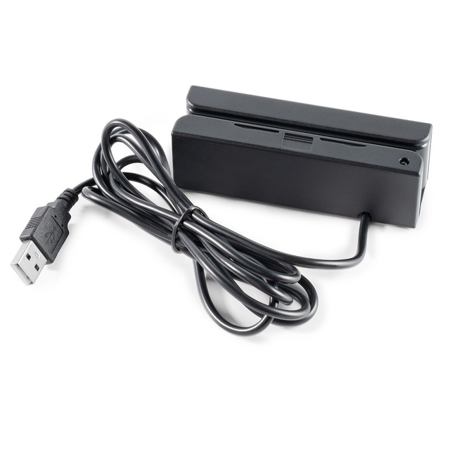 ZHIZAIBIDE MSR100 Universal Magnetic USB 3 ABS Material Card Reader ISO7811 Protocol Supports Multiple OS Plug Play Customized
