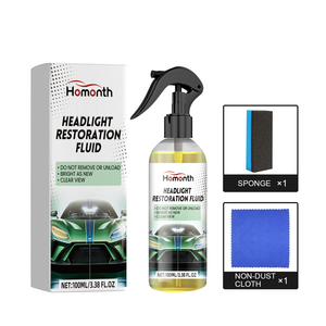 Homonth น้ำยาซ่อมไฟหน้ารถยนต์, สำหรับซ่อมรอยขีดข่วนไฟชุบเพิ่มความสว่าง - Product Image 1