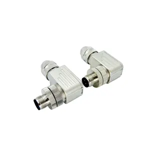 Connecteur de Bus pour Profinet/CAN plug installable M12 A codage 5 broches connecteur shield