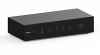 Amplificateur 4 zones HA400, 4 canaux, entrée numérique/analogique, streaming Airplay, RJ45, musique locale/en ligne, format rack 2U, 24 bits/192 kHz, noir