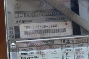 ตัวควบคุมเซอร์โว <span class=keywords><strong>TDM</strong></span> 1.2-<span class=keywords><strong>30</strong></span>-300W1 TDM1230300W1 300V สำหรับ PLC - Product Image 4