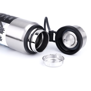 Thiết kế mới miệng rộng thể thao cầm tay uống kim loại chai nước, đôi tường thép không gỉ cách nhiệt Hydro chân không <span class=keywords><strong>Flask</strong></span> - Product Image 6