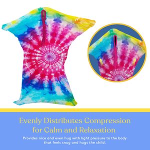 Calzini Sensoriali a Pressione Profonda per Bambini Autistici dai 5 ai 7 Anni, Modello Cane Rosa, Unisex - Product Image 5
