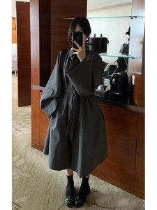 CJ-Boutique Ingrosso 2026 Nuova Collezione Autunnale: <span class=keywords><strong>Trench</strong></span> Eleganti da <span class=keywords><strong>Donna</strong></span> con Collo Alto, Stile Lungo e Vestibilità Ampia - Product Image 2