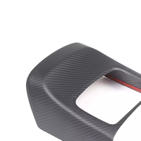 Pour 2019-2022 Toyota Supra A90 véritable fibre de carbone voiture intérieur accessoires arrière boîte de rangement couvercle de panneau décoratif