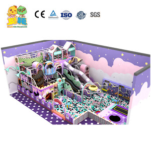 Área <span class=keywords><strong>de</strong></span> Juegos Infantil <span class=keywords><strong>de</strong></span> Acero con Temática <span class=keywords><strong>de</strong></span> Cafetería y Restaurante, Circuito Ninja, Certificado CE, Castillo Inflable Profesional - Product Image 1