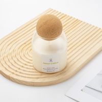 Boîte cadeau personnalisée bougie bougies biodégradables avec boîte boîte bougie de cire de soja biologique personnaliser en gros fleur