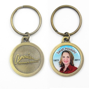 Keychain Manufacturer Supply Wholesale Zinc Alloy Promotional Cute Car Metal <b>Key</b> Chains Accessories <b>Custom</b> Photo Keychain - Product Image 3