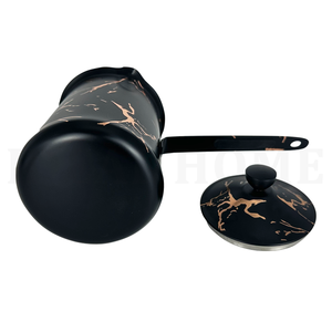 Autocollant argenté à revêtement de couleur Offre Spéciale personnalisé Chauffe-café de luxe Réchauffeur turc en acier inoxydable Cafetière - Product Image 3