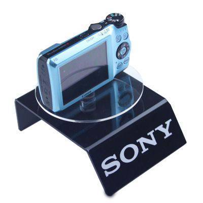 OEM&ODM Factory Custom Camera Retail Acrylic Counter Display Stand Illuminated LED Display Rack