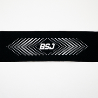 Étiquette en silicone gaufrée personnalisée à motif de points dégradés, thermocollante, pour T-shirts, vêtements de sport décontractés et accessoires