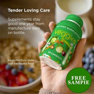 الفواكه والخضار-مكمل غذائي كامل مع فواكه وخضروات سوبرفوود وكبسولات - Product Image 3