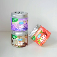 Diffuseur d'arômes de voiture Sameeli Jello Nature Essential Oil Gel Fragrance, style moderne, diffuseur d'air de voiture à énergie solaire, parfum