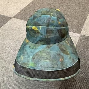 หมวกปีกกว้างสำหรับผู้หญิงระบายอากาศได้น้ำหนักเบาพิมพ์ลายดอกไม้ป้องกันแสงแดดใช้กลางแจ้งหมวกฤดูร้อนแบบพับได้ - Product Image 2