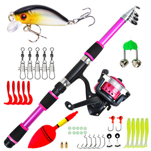 Ensemble canne et moulinet ultra-courts GuaiZhuRen 1,8 m – Kit de pêche pour enfants et adultes – Best-seller transfrontalier - Product Image 6