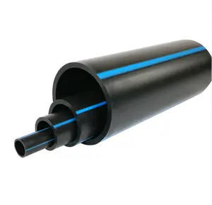 שונה קוטר hdpe צינור פלסטיק מוצרים PE מים צינור 16mm 22mm חומר פלסטיק השקיה Hdpe מים צינור מחיר רשימת