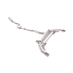 ท่อไอเสียเสียงประกอบได้อย่างถูกต้อง,ท่อไอเสียพร้อมปลายคาร์บอนไฟเบอร์สำหรับ BMW X4 G02 <span class=keywords><strong>2</strong></span>.0T - Product Image 1