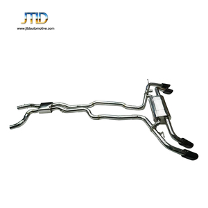 Jtld ท่อไอเสียเรโซแนนซ์สปอร์ตทำจากสเตนเลสสำหรับปอร์เช่คาเยนน์เทอร์โบ<span class=keywords><strong>4.8</strong></span> 2015 <span class=keywords><strong>V8</strong></span> - Product Image 5