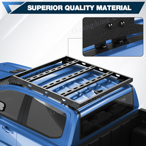 Portaequipajes ULON para Ford Ranger 2019-2025, Portaequipajes, Soporte de Almacenamiento de Equipaje, Cesta Resistente, Barras Transversales de Acero al Carbono - Product Image 5