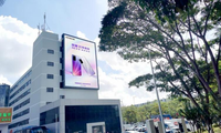 Écran LED extérieur de qualité commerciale, haute précision, à économie d'énergie, pour la promotion de marques en extérieur
