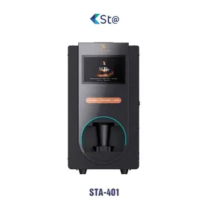 Commercial Coin Bill Card Operated Auto Cup Coffee Vending Automatic Coffee Machine Vending