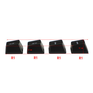 Custom Laser Engraved Translucent Personalized Mechanical <strong>Keyboard</strong> Keycaps Custom Keycap <strong>Keyboard</strong> Click Fidget Keychain - Product Image 4