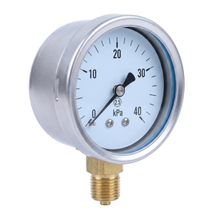 Manomètre de remplissage en acier inoxydable 304SS de 150 mm, résistant aux chocs, haute précision, fourni par le fabricant, en promotion - Product Image 2