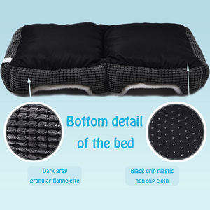 Новое поступление дизайнерская Двойная маленькая кровать для кошек и собак Милая супер мягкая уютная прочная противоскользящая Роскошная двухъярусная из плюша - Product Image 5
