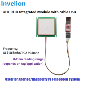 YRM100 TTL UHF RFID <span class=keywords><strong>Reader</strong></span> Writer Module con antena integrada 0-5.5dBi para Arduino ESP32 Raspberry Pi - Product Image 4