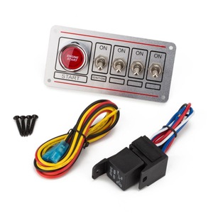 Interruptor Combinado de 4 Posiciones, Encendido de Botón, Arranque con un Solo Botón para Coche, Barco, Modificación y Actualización - Product Image 4